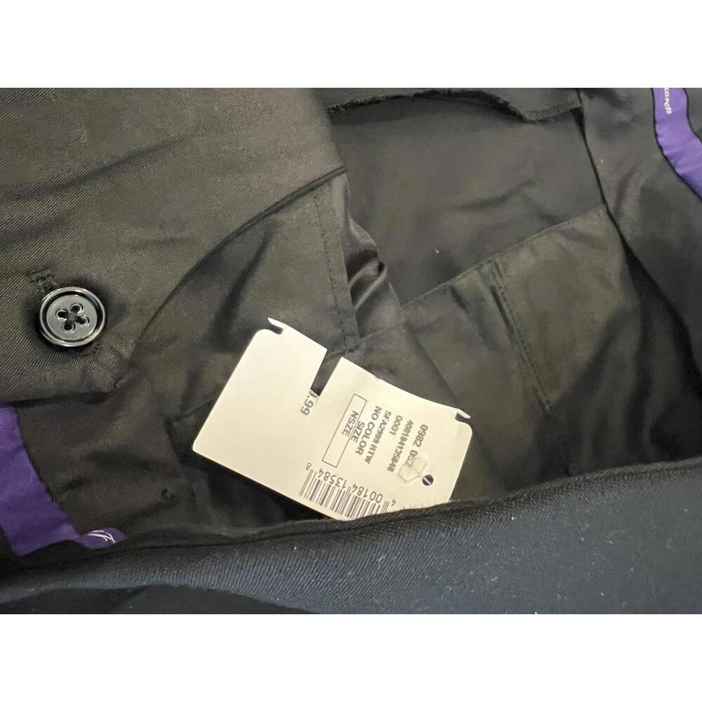 Ralph Lauren Purple Label Black Pants Size 46L - Picture 10 of 15